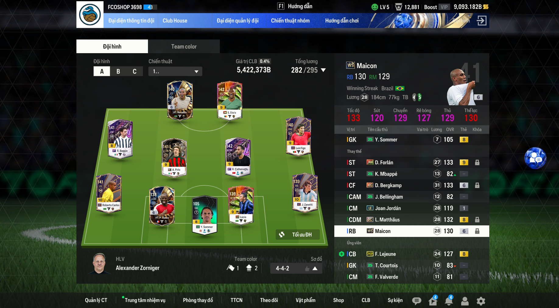 Team inter 5tr4 tỷ - Ảnh 2