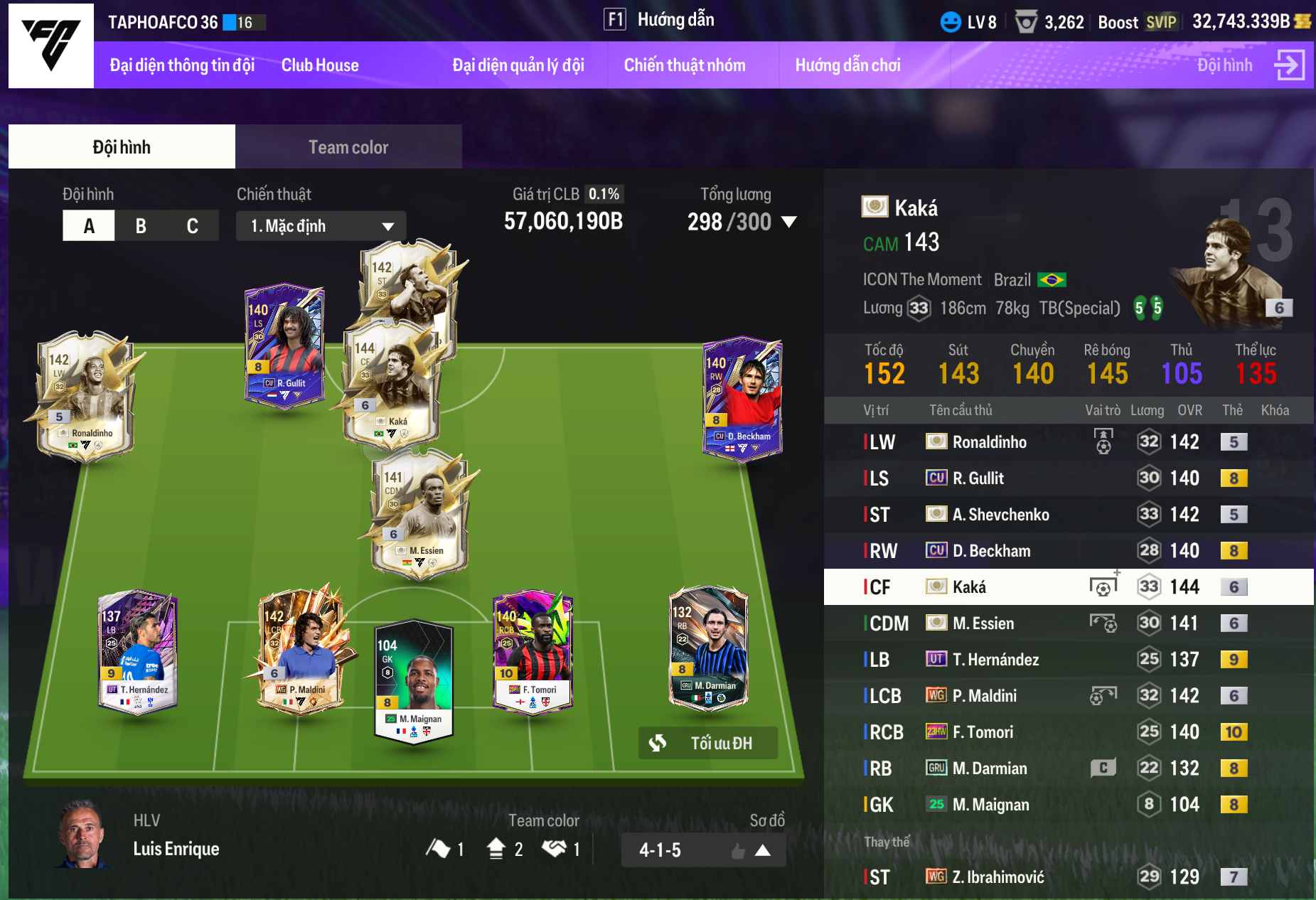 Team Milan 57tr tỷ đẹppp