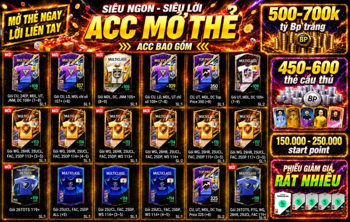 COMBO 199k Nhiều BP