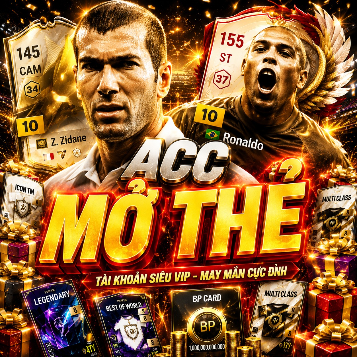 Acc mở thẻ